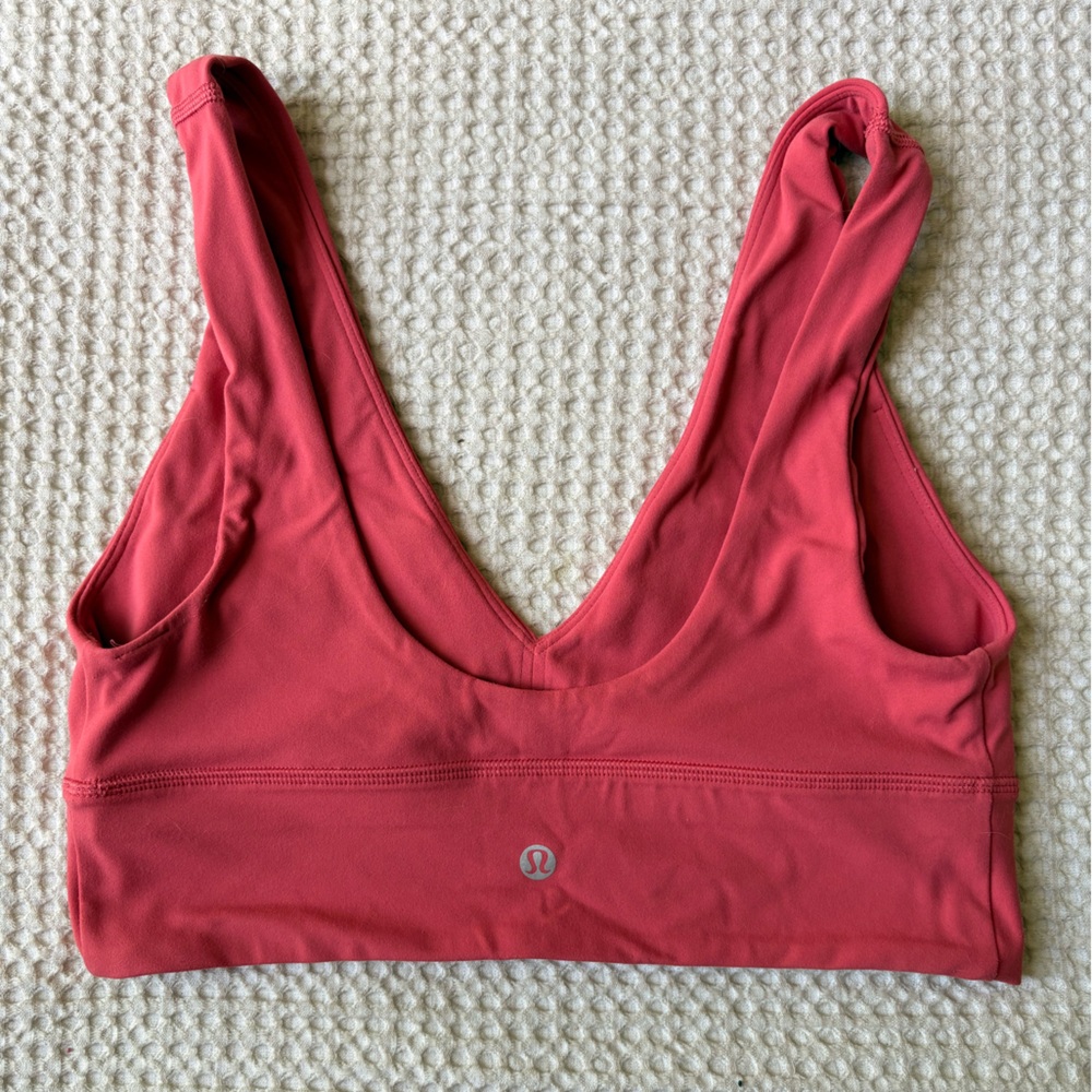 lululemon athletica Red Sports Bra